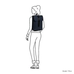 Daniel Ray Fullerton Slim Waterproof Rugtas Marine -Fjallraven Tassen Verkoopwinkel drs25.1185.10 navy 1 2