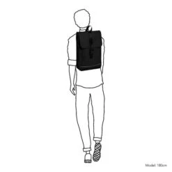 Daniel Ray Fullerton Waterproof Rugtas 15,6" Zwart -Fjallraven Tassen Verkoopwinkel drs25.1186.00 black 1