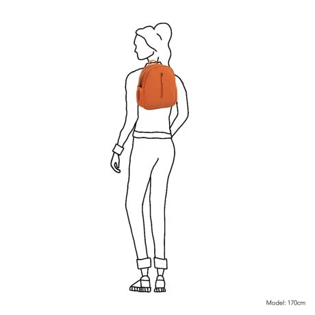 Daniel Ray Shreveport Waterproof Rugtas Oranje 7 Daniel Ray Shreveport Waterproof Rugtas Oranje - Afbeelding 5