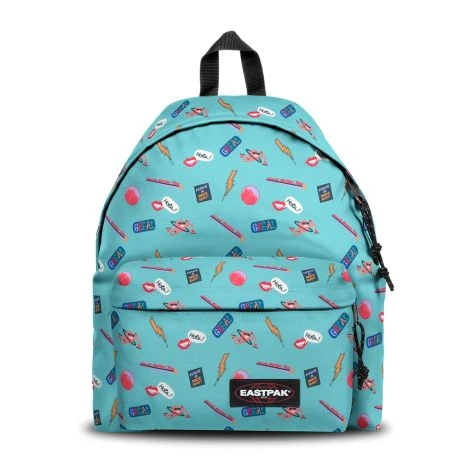Eastpak Padded Pak'r Rugzak Nostalgia Aqua 3 Eastpak Padded Pak'r Rugzak Nostalgia Aqua