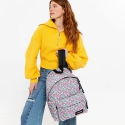 Eastpak Padded Pak'r Rugzak Ditsy Turquoise -Fjallraven Tassen Verkoopwinkel ek000620 u52 alt001 uc220625 mlow
