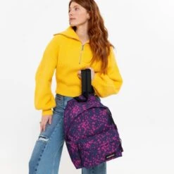 Eastpak Padded Pak'r Rugzak Eightimals Pink -Fjallraven Tassen Verkoopwinkel ek000620 u98 alt001 uc220621 mlow
