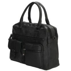 Enrico Benetti Ardèche Laptop Handtas 15" Zwart -Fjallraven Tassen Verkoopwinkel enrico benetti 66585 handtas black 4