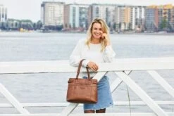 Enrico Benetti Caen Schoudertas Lichttaupe 15 Enrico Benetti Caen Schoudertas Lichttaupe -Fjallraven Tassen Verkoopwinkel enrico benetti caen 66627 lr