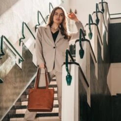 Chesterfield Florida Shopper Cognac 13 Chesterfield Florida Shopper Cognac -Fjallraven Tassen Verkoopwinkel florida cognc