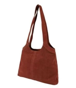 Cowboysbag Suede Handbag Cody Brandy -Fjallraven Tassen Verkoopwinkel handbag cody 000302 brandy 20961