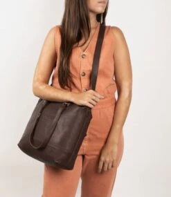 Cowboysbag Le Femme Handbag Harper Brown -Fjallraven Tassen Verkoopwinkel handbag harper3343 000500 brown 5