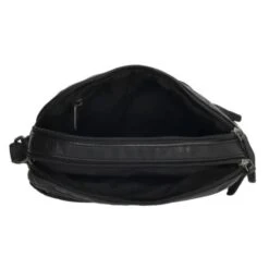 Hide & Stitches Paint Rock Schoudertas 20408 Zwart -Fjallraven Tassen Verkoopwinkel hide stitches paint rock schoudertas 20408 zwart 6