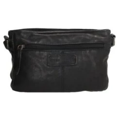 Hide & Stitches Paint Rock Schoudertas 20411 Zwart -Fjallraven Tassen Verkoopwinkel hide stitches paint rock schoudertas 20411 zwart 2