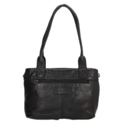 Hide & Stitches Paint Rock Shopper 20404 Zwart -Fjallraven Tassen Verkoopwinkel hide stitches paint rock shopper 20404 zwart 2