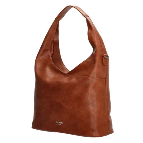 Charm London High Street Shopper Cognac 4 Charm London High Street Shopper Cognac - Afbeelding 2