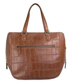 Cowboysbag Big Croco Handbag Midvale Fawn -Fjallraven Tassen Verkoopwinkel hnadbag midvale3359 000521 fawn 3