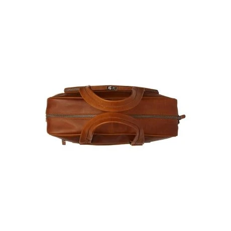 Chesterfield Singapore Laptoptas 15" Schoudertas Cognac 6 Chesterfield Singapore Laptoptas 15" Schoudertas Cognac - Afbeelding 4