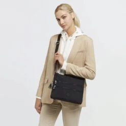 Kipling Alvar Schoudertas Black Noir -Fjallraven Tassen Verkoopwinkel image 4 2 3