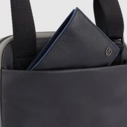 Piquadro Urban IPad 10.5"/ IPad 9.7" Crossbody Bag Black/Grey Blue -Fjallraven Tassen Verkoopwinkel imagetostl.com ca1816ub00 ngr dett4