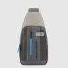 Piquadro Urban Mono Sling Bag Black/Grey Blue