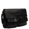 Chesterfield Interlaken Leren Schoudertas Zwart -Fjallraven Tassen Verkoopwinkel interlaken zwart
