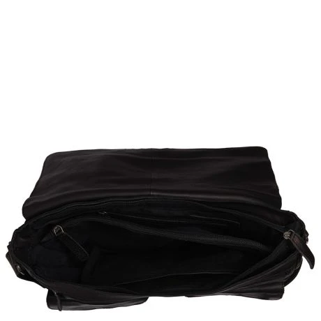 Chesterfield Interlaken Leren Schoudertas Zwart 5 Chesterfield Interlaken Leren Schoudertas Zwart - Afbeelding 3