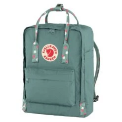 Fjallraven Fjällräven Kanken Rugzak Frost Green - Confetti Pattern -Fjallraven Tassen Verkoopwinkel kanken 23510 664 916 f main fjr