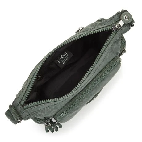 Kipling Gabbie Mini Schoudertas Sign Green 6 Kipling Gabbie Mini Schoudertas Sign Green - Afbeelding 4
