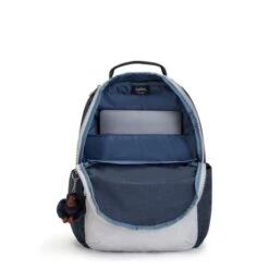 Kipling Seoul Rugzak True Blue Grey -Fjallraven Tassen Verkoopwinkel kpki5140u84 3