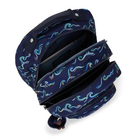 Kipling Class Room Rugzak Fun Ocean Print 4 Kipling Class Room Rugzak Fun Ocean Print - Afbeelding 2