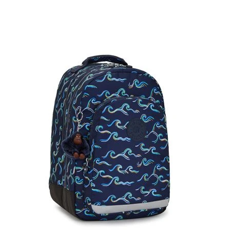 Kipling Class Room Rugzak Fun Ocean Print 5 Kipling Class Room Rugzak Fun Ocean Print - Afbeelding 3