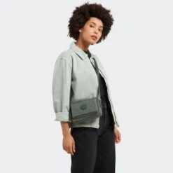 Kipling Abanu Mini Crossbody Sign Green -Fjallraven Tassen Verkoopwinkel kpki7248f6c 9