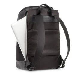 Salzen Alpha Backpack Leather Charcoal Black -Fjallraven Tassen Verkoopwinkel large jpg zen bac 005 801 salzen sleek line alpha backpack leather charcoal black 4