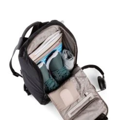 Salzen Alpha Backpack Leather Charcoal Black -Fjallraven Tassen Verkoopwinkel large jpg zen bac 005 801 salzen sleek line alpha backpack leather charcoal black 5