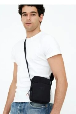 Lefrik Tokyo Crossbody Schoudertas Black Ripstop -Fjallraven Tassen Verkoopwinkel lefrik ecommerce tokyo black 2 1