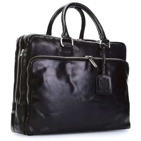 Leonhard Heyden Cambridge 2-Vaks Aktetas Black 3 Leonhard Heyden Cambridge 2-Vaks Aktetas Black