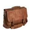 Chesterfield Belfast Business Schoudertas 15.6" Cognac -Fjallraven Tassen Verkoopwinkel leren laptoptas cognac belfast