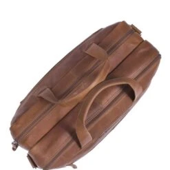 Chesterfield Ryan Laptop Schoudertas Large 17" Cognac -Fjallraven Tassen Verkoopwinkel leren laptoptas cognac ryan 4