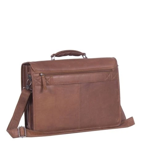 Chesterfield Shay Business Schoudertas Cognac 4 Chesterfield Shay Business Schoudertas Cognac - Afbeelding 2