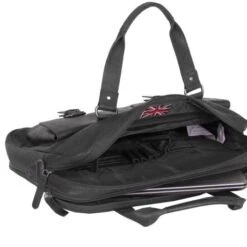 Chesterfield Dylan Laptop Schoudertas 17" Black -Fjallraven Tassen Verkoopwinkel leren laptoptas zwart dylan 2