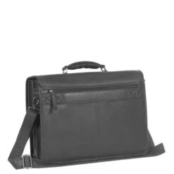 Chesterfield Shay Business Schoudertas Black -Fjallraven Tassen Verkoopwinkel leren laptoptas zwart shay 4