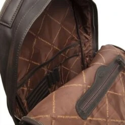Chesterfield Calgary Rugzak 15" Brown -Fjallraven Tassen Verkoopwinkel leren rugzak bruin calgary 1