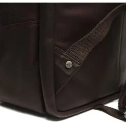 Chesterfield Newcastle Rugzak 15" Brown -Fjallraven Tassen Verkoopwinkel leren rugzak bruin newcastle 3