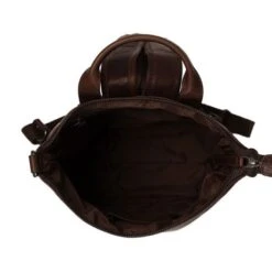 Chesterfield Saar Rugzak Brown -Fjallraven Tassen Verkoopwinkel leren rugzak bruin saar 2