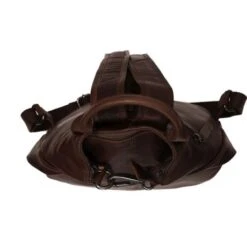 Chesterfield Saar Rugzak Brown -Fjallraven Tassen Verkoopwinkel leren rugzak bruin saar 4