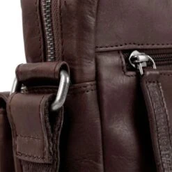 Chesterfield Anna Schoudertas Brown -Fjallraven Tassen Verkoopwinkel leren schoudertas bruin anna