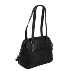 Chesterfield Bilbao Schoudertas Black -Fjallraven Tassen Verkoopwinkel leren schoudertas zwart bilbao 5