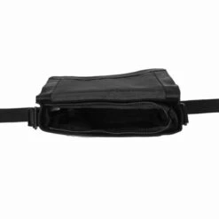 Chesterfield Eli Schoudertas Black -Fjallraven Tassen Verkoopwinkel leren schoudertas zwart eli 1