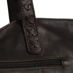 Chesterfield Kansas Schoudertas 14" Brown -Fjallraven Tassen Verkoopwinkel leren shopper bruin kansas 3