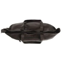 Chesterfield Kansas Schoudertas 14" Brown -Fjallraven Tassen Verkoopwinkel leren shopper bruin kansas 4