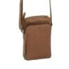 Chesterfield Hamilton Phonebag Schoudertas Cognac -Fjallraven Tassen Verkoopwinkel leren telefoontasje cognac hamilton