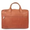 Plevier Lloyd Enkelvaks Laptoptas 17.3 Inch Cognac -Fjallraven Tassen Verkoopwinkel lloyd