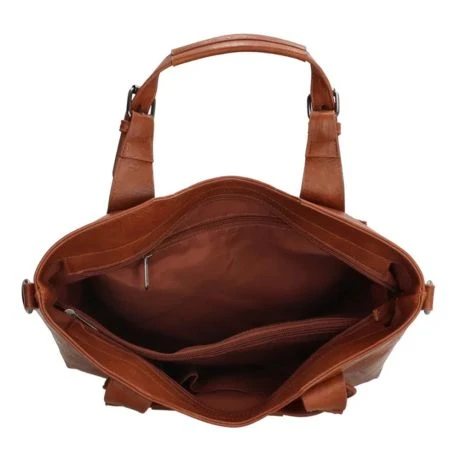 Charm London High Street Handtas Cognac 6 Charm London High Street Handtas Cognac - Afbeelding 4
