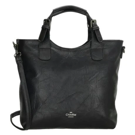 Charm London High Street Handtas Zwart 3 Charm London High Street Handtas Zwart